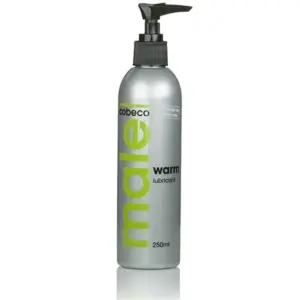 COBECO - MALE WARM LUBRICANT 250ML Premium Calentamiento Intenso