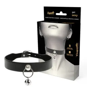 Coquette Chic Desire - Collar Fetiche Vegan Leather Elegant