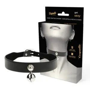 Coquette Chic Desire - Collar de Cuero Vegano Ajustable para Mujeres