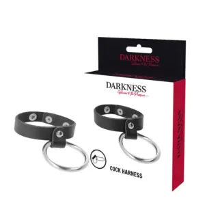 Darkness - Anillo para Pene y Testículos Profesional de Metal - vista principal