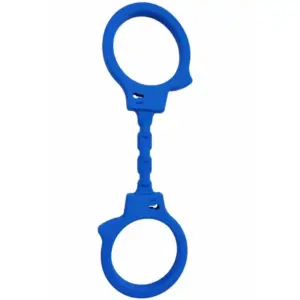 DIVERTY SEX - Diablo Picante Silicone Handcuffs Blue Original