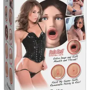 EXTREME DOLLZ - BJ BETTY Muñeca Inflable Realista Premium