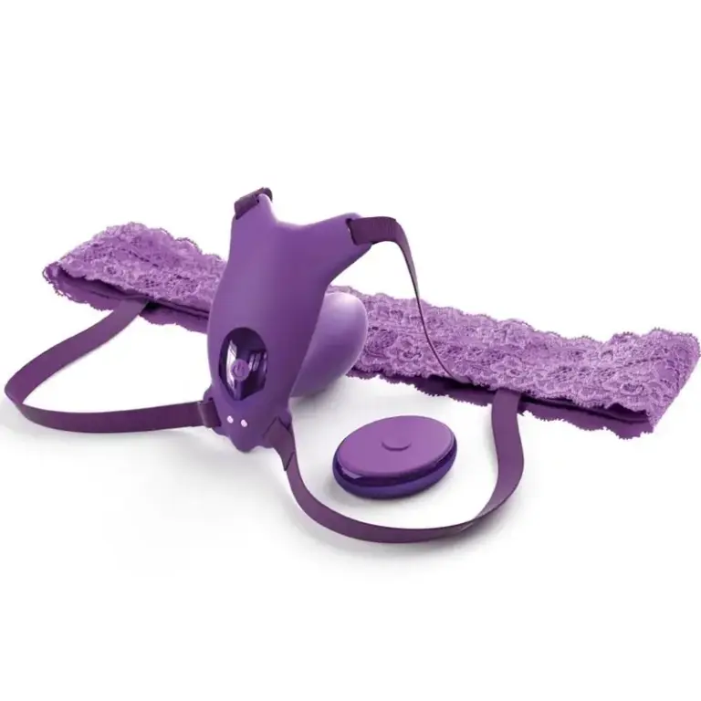 Fantasy for Her - Butterfly Harness G-Spot Vibrator Premium Control Remoto