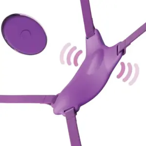 Fantasy For Her - Butterfly Harness Vibrador Control Remoto Morado