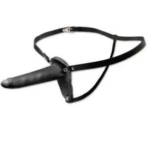 FETISH FANTASY - Leather Strap-On Premium para Principiantes