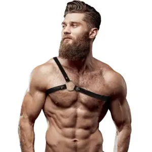 FETISH - Harness Submisivo de Cuero Ecológico Premium - vista principal