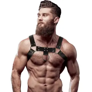 FETISH - Arnés de Pecho Eco-Látex para Hombre Premium - vista principal