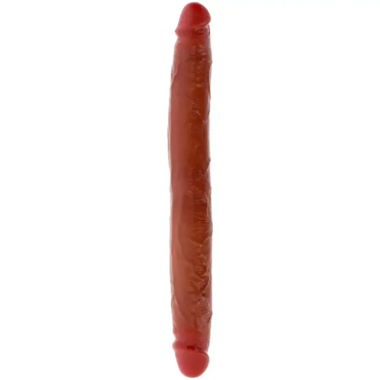 ToyJoy - Dildo Silicona Doble Caramelo 35 cm Profesional