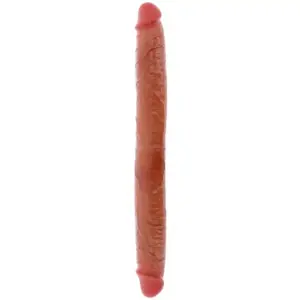 ToyJoy - Dildo Silicona Doble Caramelo 46 cm Premium