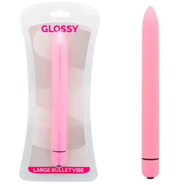 GLOSSY - Slim Vibrator Pink Premium y Silencioso - vista principal