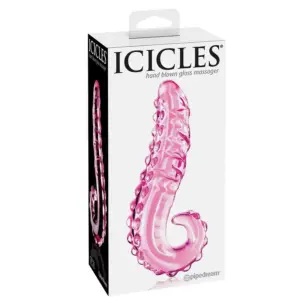 ICICLES N. 24 Glass Massager de cristal soplado, elegante y seguro