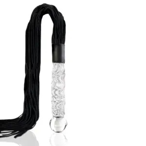 ICICLES - Masajeador de Cristal Anal Premium con Cola