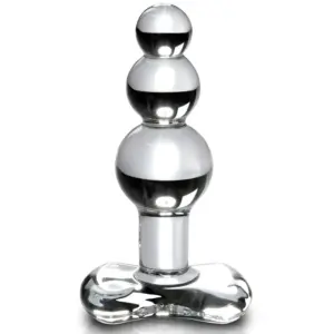 ICICLES - Masajeador de Cristal N. 47 Premium para Placer Anal