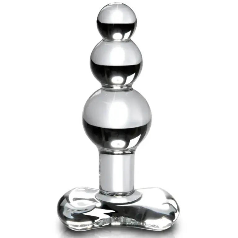ICICLES - Masajeador de Cristal N. 47 Premium para Placer Anal