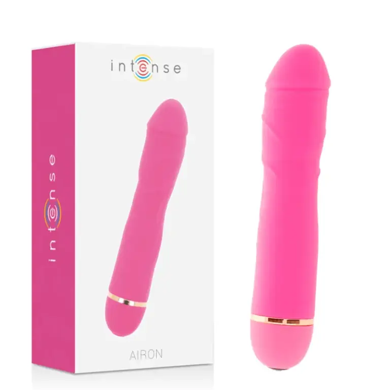 INTENSE - Vibrador Silicona Rosa 20 Modos Premium