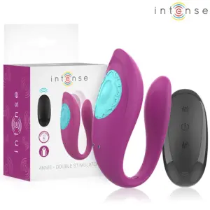 INTENSE - Vibrador Annie U Control Remoto Premium