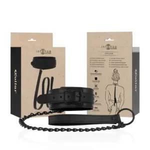 INTENSE - Collar de Cuero Vegano Fetichista Premium