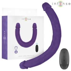 INTENSE - GUNTER DILDO Vibrador Doble 40 cm Control Remoto
