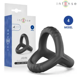 Intense - Anillo Pene Triple Ajustable Modelo 4 Premium