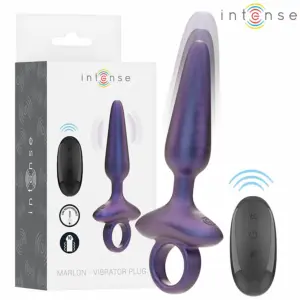 INTENSE - Vibrador Anal Marlon con Control Remoto y 10 Modos
