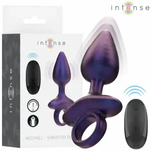 INTENSE - Vibrador Anal MICHAEL Control Remoto Premium