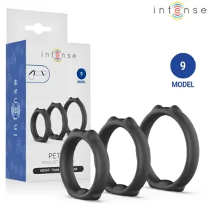 Addicted Toys - INTENSE Anillos Pene Premium Set de 3