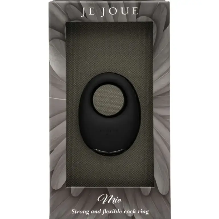 JE JOUE - Mio Strong and Flexible Cock Ring Black Premium