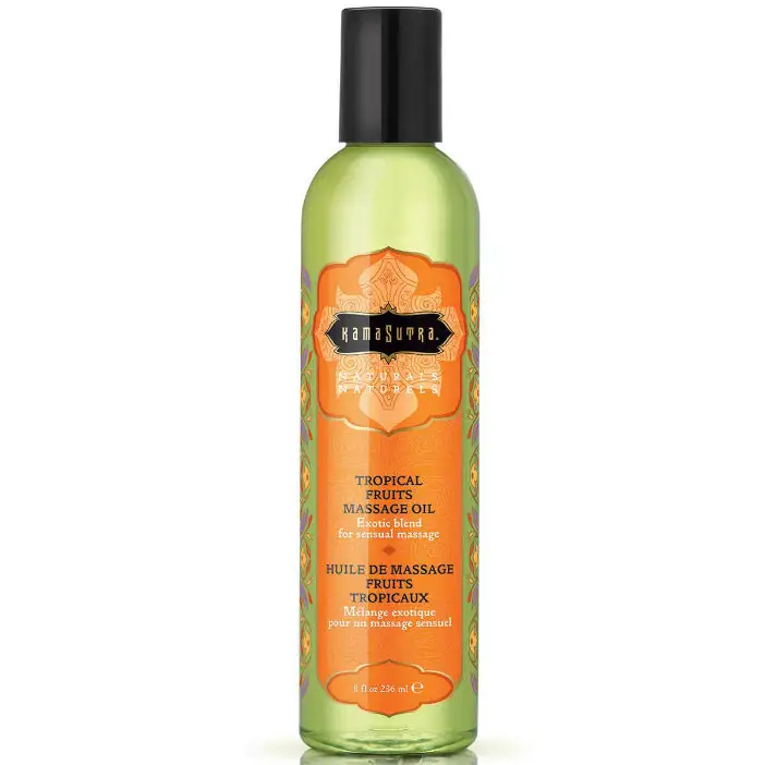 KAMASUTRA - Aceite de Masaje Natural Frutas Tropicales Premium 236ml - vista principal