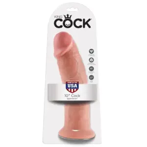 KING COCK - Dildo Flesh 25.4 cm Realista Premium