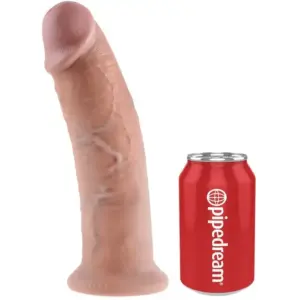 KING COCK - 10 Dildo Flesh 25.4 cm realista y potente base ventosa
