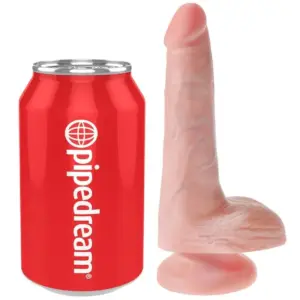 King Cock Realistic Penis with Balls 13.5 cm Light, dildo realista