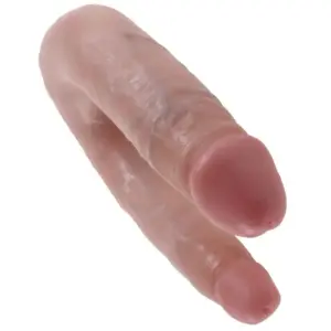 KING COCK - Dildo U-Shaped Original para Doble Placer