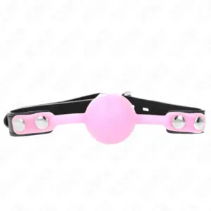KINK - Gag de Silicona Luminosa 4 cm para BDSM Premium