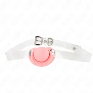 KINK - Gag de Silicona Premium en Forma de Chupete Ajustable