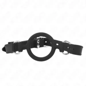 KINK - Gag de Silicona O-Ring 5 cm con Correa Ajustable 56 cm