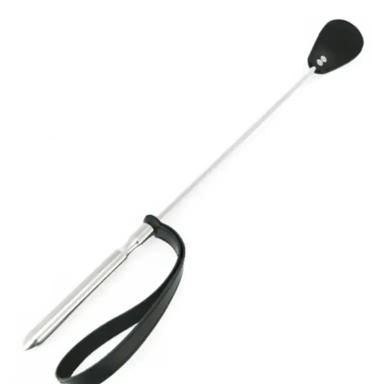 METAL HARD - Whip de Metal y Cuero Premium para BDSM