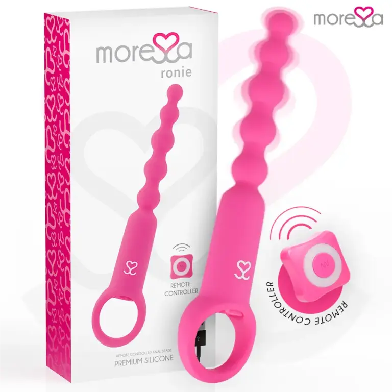 MORESSA - Ronie Vibrador Control Remoto Premium Rosa - vista principal