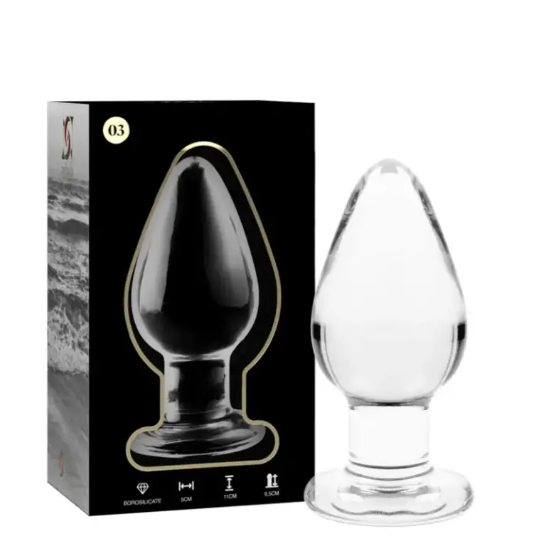 NEBULA SERIES BY IBIZA - Plug Anal Premium en Cristal de 11 cm