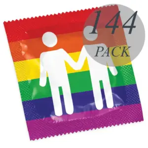 Pasante - Condones Gay Pride 144 Pack Premium Original
