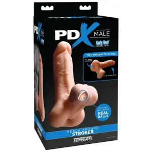PDX MALE - Reach Around Stroker: masturbador anal realista para hombres
