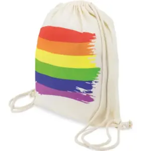 PRIDE - Mochila Bandera LGBT Original de Algodón