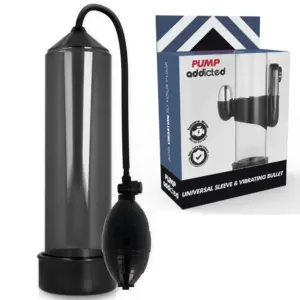 PUMP ADDICTED - RX3 BLACK VIBRATOR Premium para Crecimiento Sexual - vista principal
