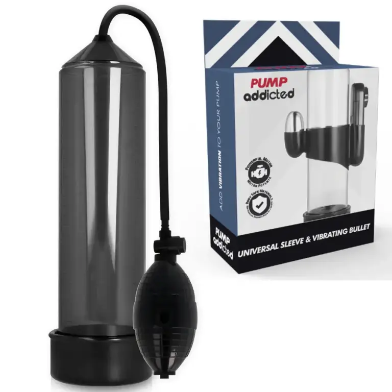 PUMP ADDICTED - RX3 BLACK VIBRATOR Premium para Crecimiento Sexual - vista principal