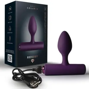 ROCKS-OFF - NOVA SOLARIS Plug Anal Recargable Slim y Potente