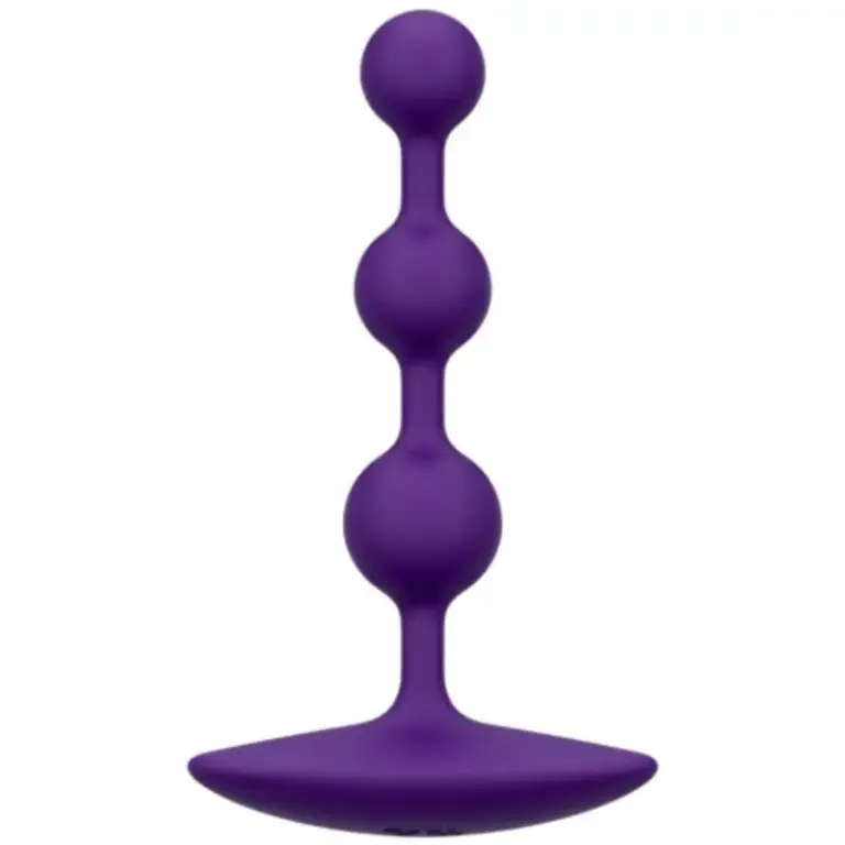 ROMP - AMP Purple Anal Beads Premium Silicona Flexible