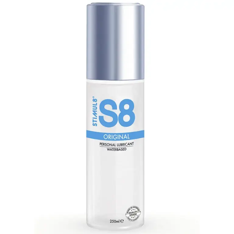 S8 - Lubricante Acuoso Premium 250 ML | Natural y Seguro