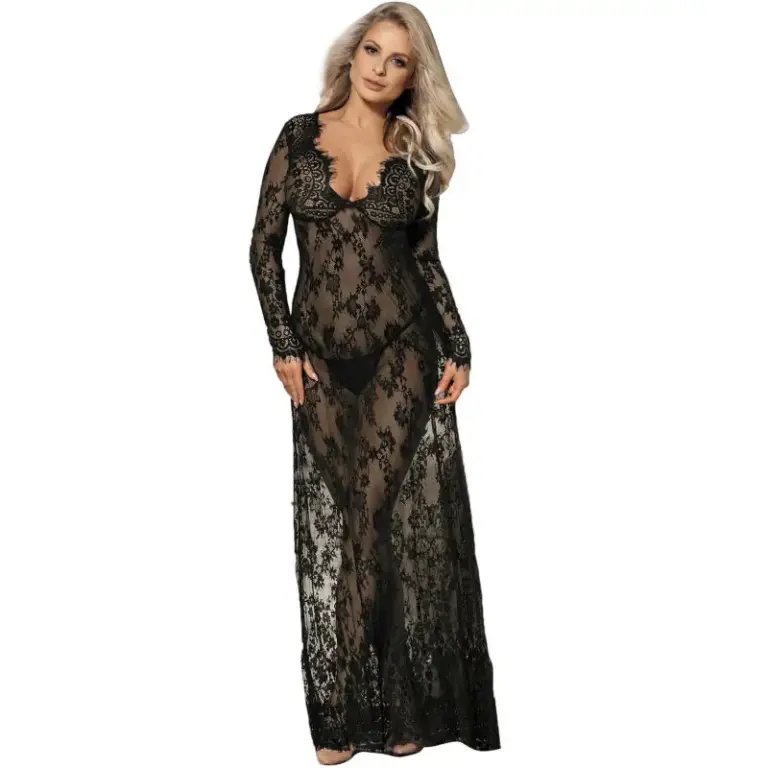 SUBBLIME - Vestido Largo Sexy con Larga Manga L/XL - vista principal