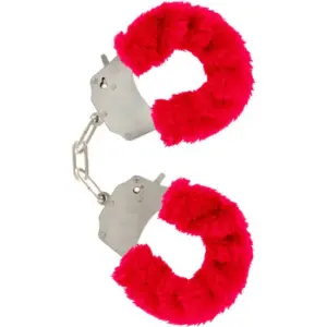TOYJOY - FURRY FUN CUFFS Bondage Rojo Original