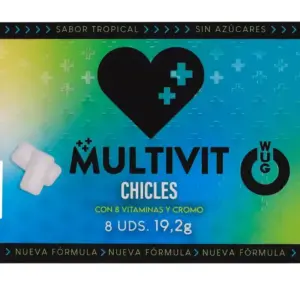 WUG - MULTIVIT Multivitamínico Funcional Nuevo Sabor Tropical