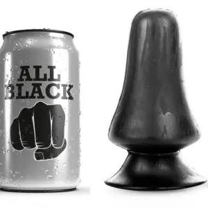 ALL BLACK - Anal Plug Premium 12 cm para Placer Intenso